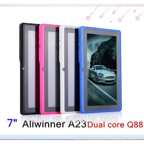 Best Seller! 7 Inch Tablet Dual Core Q88 A23 Easy Touch Tablet Android 4.4